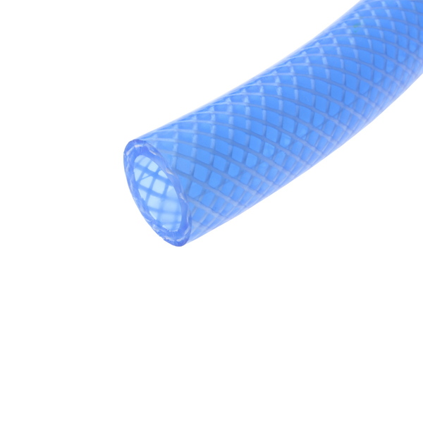 Armor-Air Hose, Armor-Air, Reinforced PU, 1/2" ID x 100', W/o, Clear Blue PBH12ACB